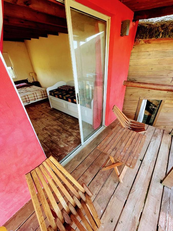 El Diablo En Paz Villa Punta Del Diablo Bagian luar foto