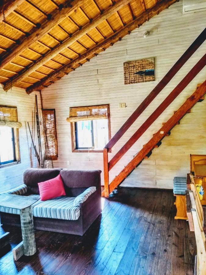 El Diablo En Paz Villa Punta Del Diablo Bagian luar foto