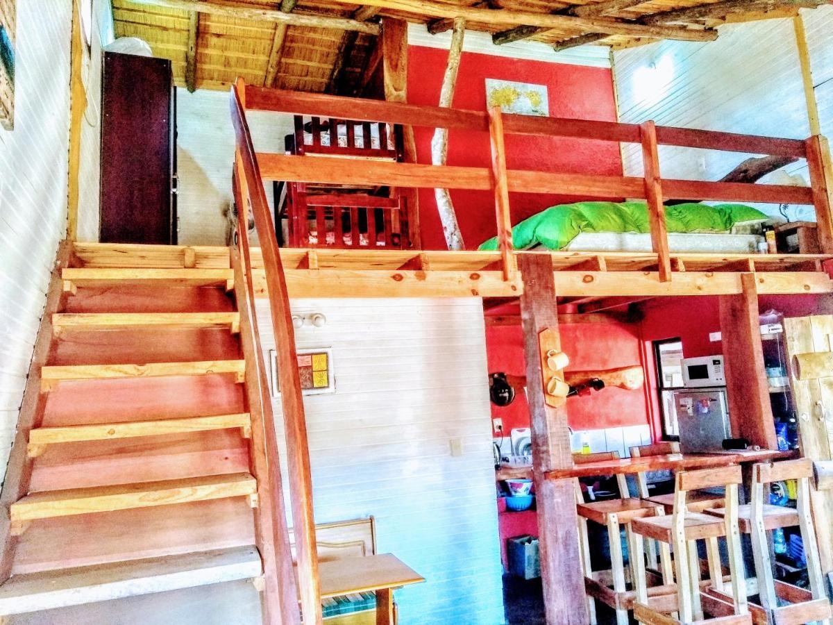 El Diablo En Paz Villa Punta Del Diablo Bagian luar foto