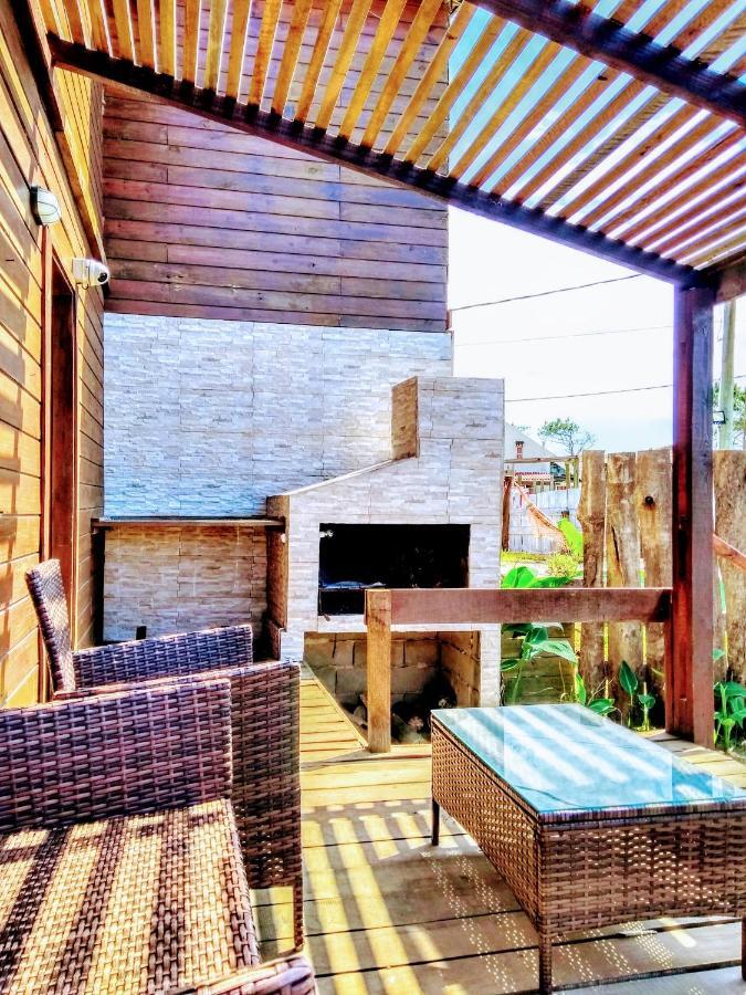 El Diablo En Paz Villa Punta Del Diablo Bagian luar foto